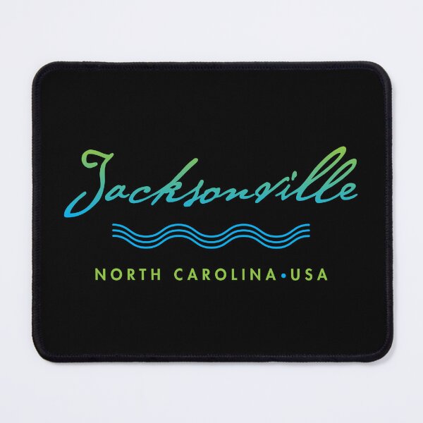 Item preview, Jacksonville North Carolina Typographic Design designed and sold by Futurebeachbum.