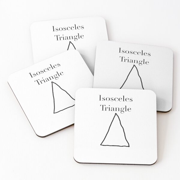 Item preview, Isosceles Triangle designed and sold by Very Normal Things.