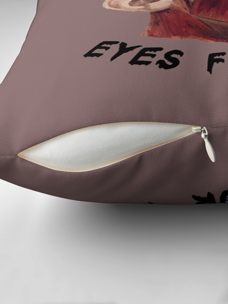 Thumbnail 2 of 4, Pillow, "I Only Have Eyes For You" designed and sold by Vesperalia.