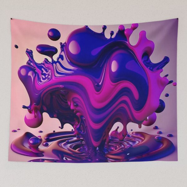 Item preview, Purple and pink slime designed and sold by Psychedelic-Sap.