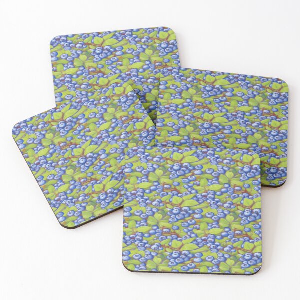 Item preview, The Blueberry Bush Mosaic designed and sold by ArtificialCraft.
