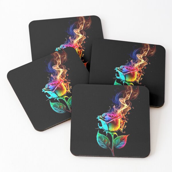 Item preview, Flame Rose Fire Flower Flames by AnakwanarTV designed and sold by AIKunst.