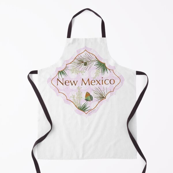 Item preview, New Mexico Motif Illustration for Travelers US State Collection NM piñon pine tree designed and sold by JourneyHomeMade.