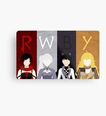 Team Rwby Metal Print