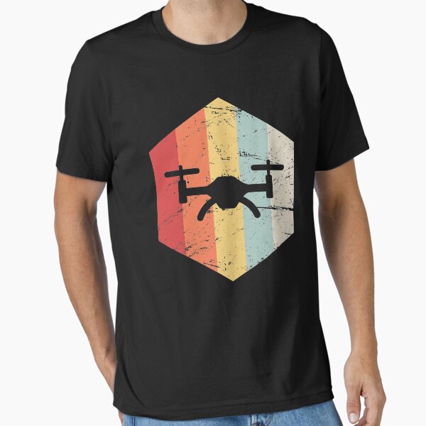 Item preview, Retro Vintage Drone Quadcopter Icon designed and sold by Jam Jar.
