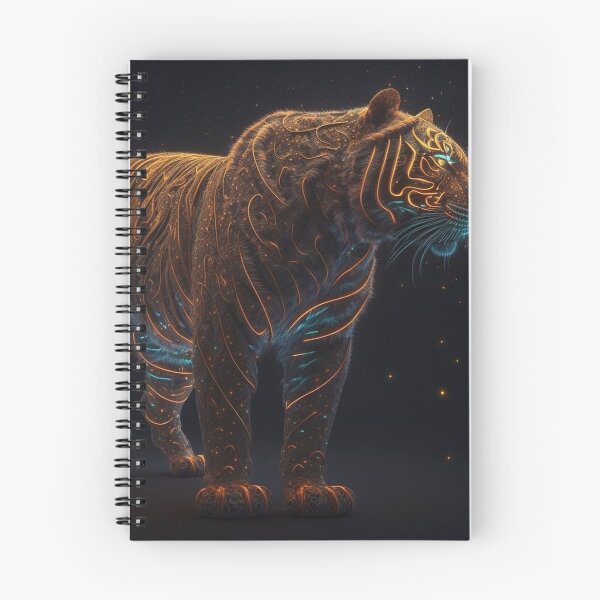 Item preview, Tiger Fantasy by Anakwanar AIArt designed and sold by AIKunst.