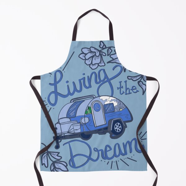 Item preview, Living the Dream Camper Teardrop designed and sold by CampK80.
