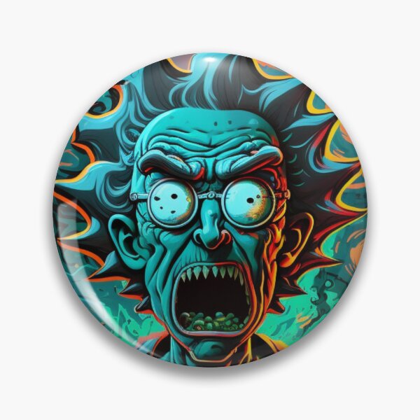 Item preview, Mad scientist cartoon art | Trippy anime man art | Artificial Intelligence generated Art.  designed and sold by AILaboratory21.