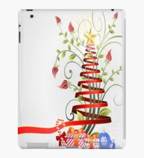 Holiday Christmas Tree Ribbon iPad Case/Skin