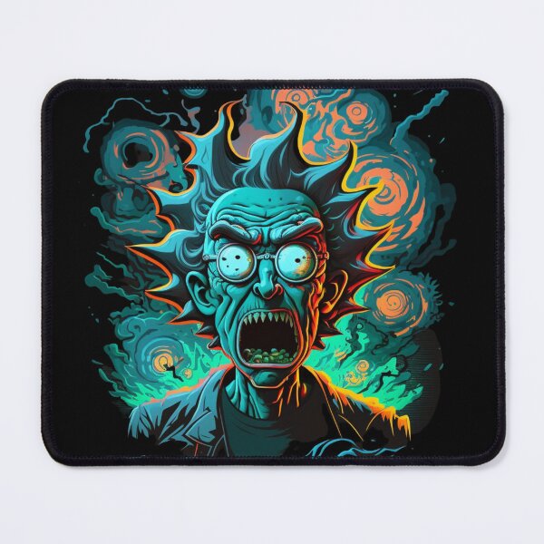 Item preview, Mad scientist cartoon art | Trippy anime man art | Artificial Intelligence generated Art. designed and sold by AILaboratory21.