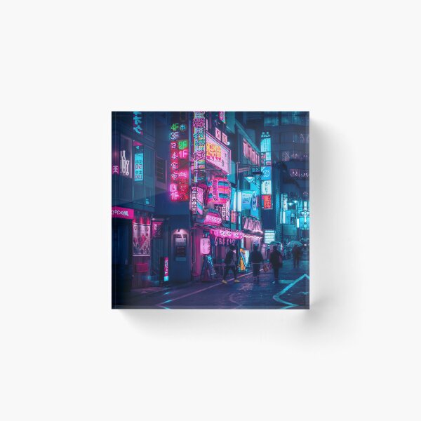 Item preview, Only the rain Downtown Tokyo designed and sold by TokyoLuv.