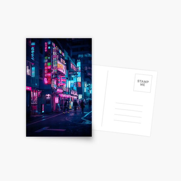 Item preview, Only the rain Downtown Tokyo designed and sold by TokyoLuv.