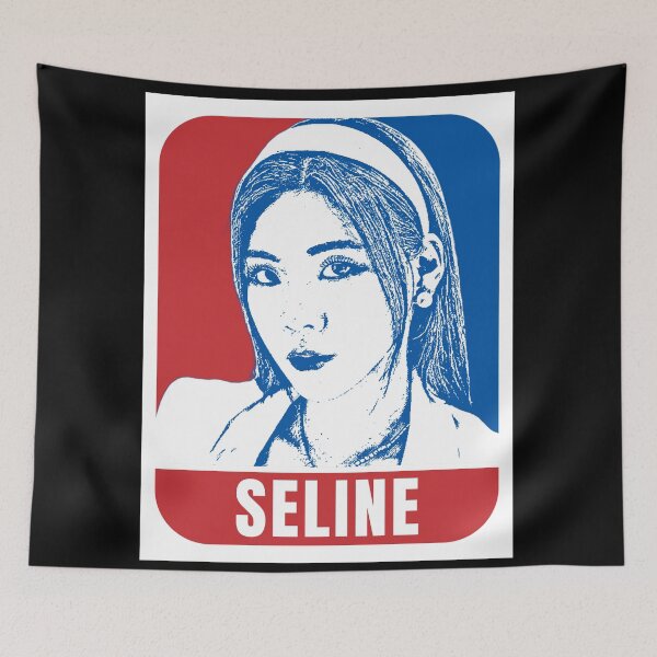 Item preview, Cignature Seline Sketch Silhouette Blue and Red designed and sold by AliffStudio.