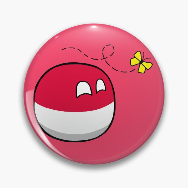 Item preview, Polandball with Butterfly designed and sold by DiskThree.