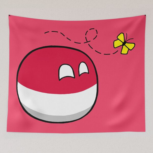 Item preview, Polandball with Butterfly designed and sold by DiskThree.
