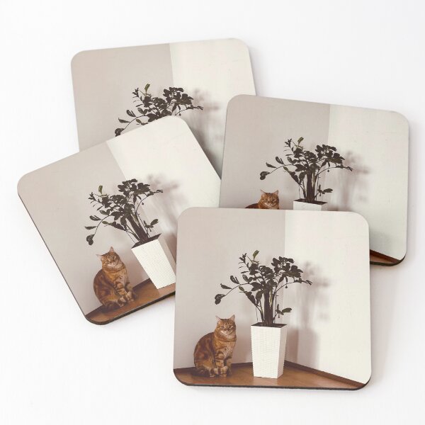 Item preview, Cat and the Flower. designed and sold by CojisDesign.