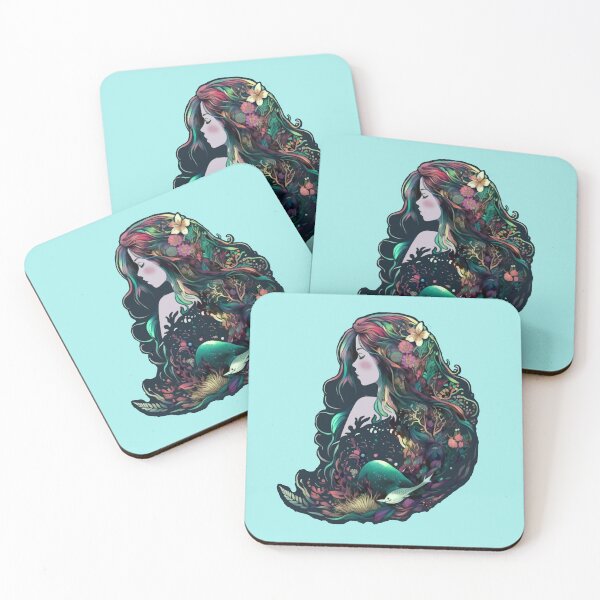 Item preview, MERMAID LADY OF THE OCEAN Midjourney AI Artwork designed and sold by davidjulie.