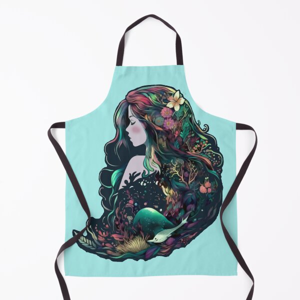Item preview, MERMAID LADY OF THE OCEAN Midjourney AI Artwork designed and sold by davidjulie.