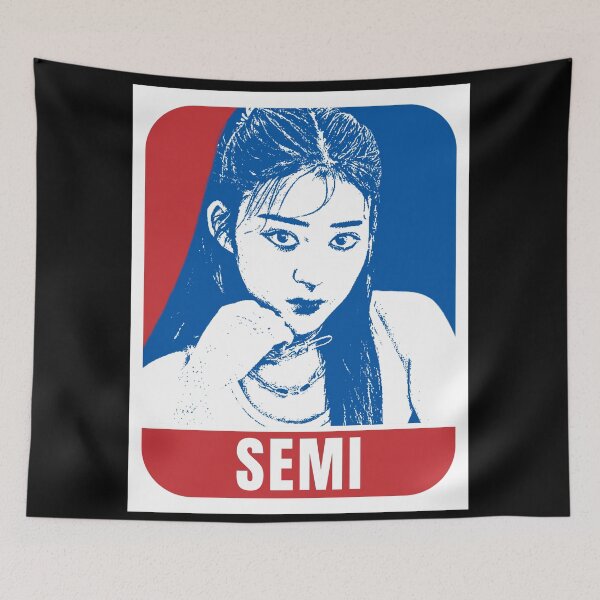 Item preview, Cignature Semi Sketch Silhouette Blue and Red designed and sold by AliffStudio.