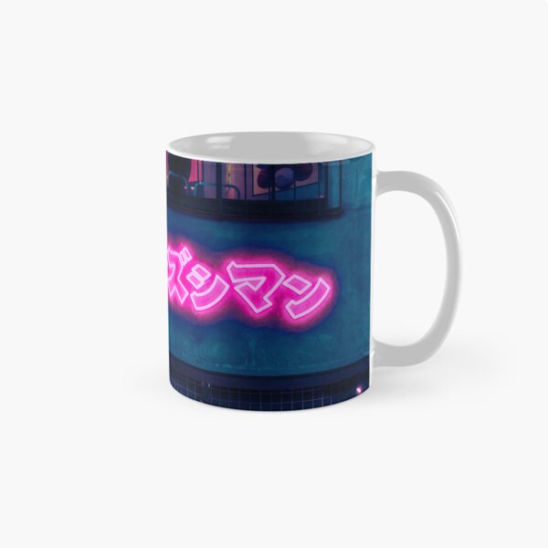 Item preview, Cyberpunk rain night Yellow and Purple neon sign designed and sold by TokyoLuv.