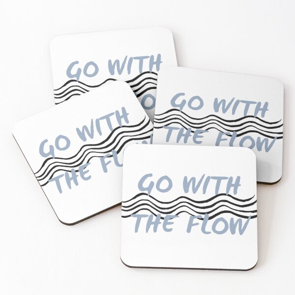 Item preview, Go with the Flow Cool Zen designed and sold by BotanicalWoe.