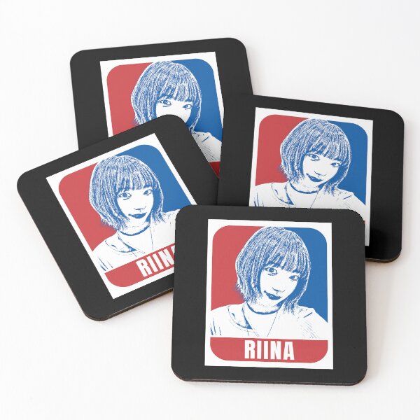 Item preview, H1-KEY Riina Sketch Silhouette Blue and Red designed and sold by AliffStudio.