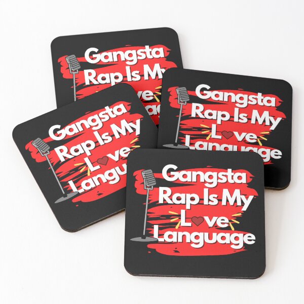 Item preview, Gangsta Rap is My Love Language - Hip Hop designed and sold by emoney14.