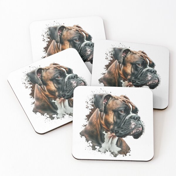 Item preview, Dog Boxer,funny cute decorative Boxer dog lovers designed and sold by RSDESIGNSteam.