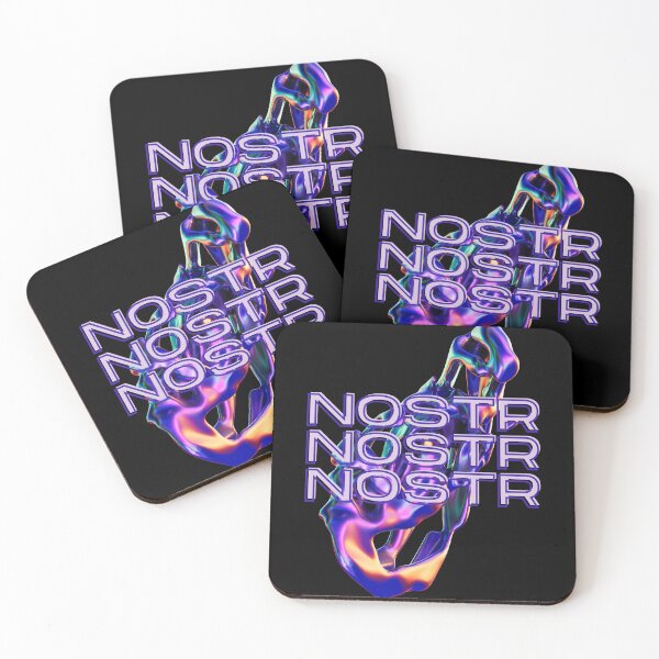 Item preview, NOSTR NOSTR NOSTR Multicolored fluid graphic and Typography designed and sold by Brasilia.