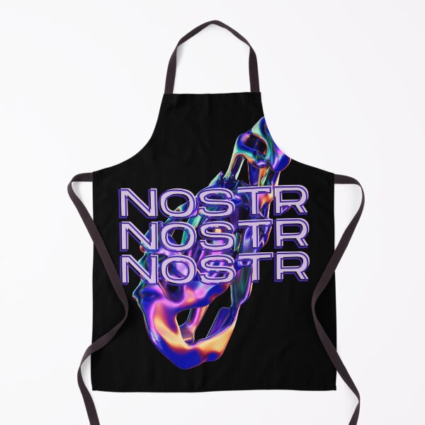 Item preview, NOSTR NOSTR NOSTR Multicolored fluid graphic and Typography designed and sold by Brasilia.