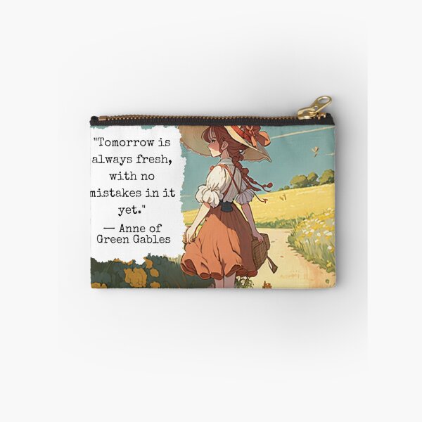 Item preview, Ann of Green Gables Tomorrow Book Quote  designed and sold by artemisxluna89.
