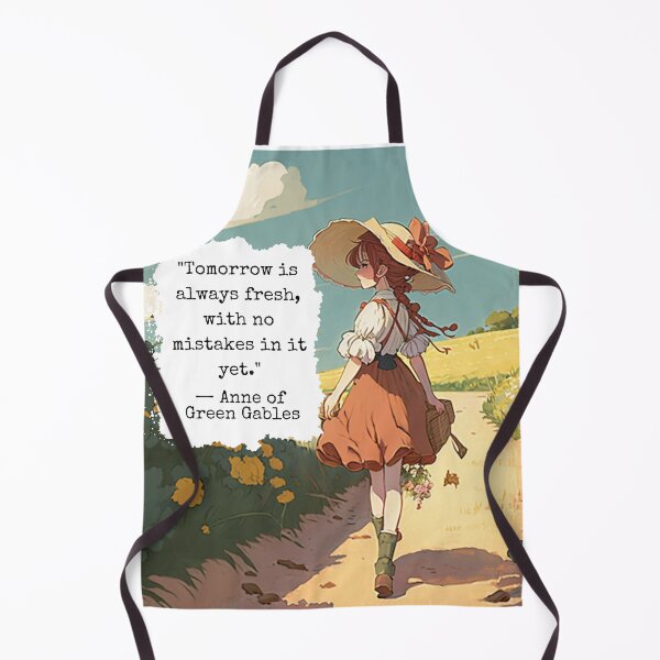 Item preview, Ann of Green Gables Tomorrow Book Quote  designed and sold by artemisxluna89.