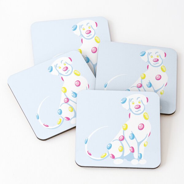 Item preview, Candy Buttons Dalmatian designed and sold by youfoundkeyling.