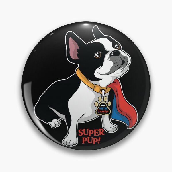 Item preview, Boston Terrier Super Pup designed and sold by spacedowl.