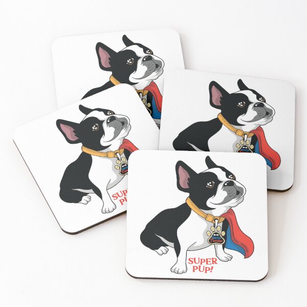 Item preview, Boston Terrier Super Pup designed and sold by spacedowl.