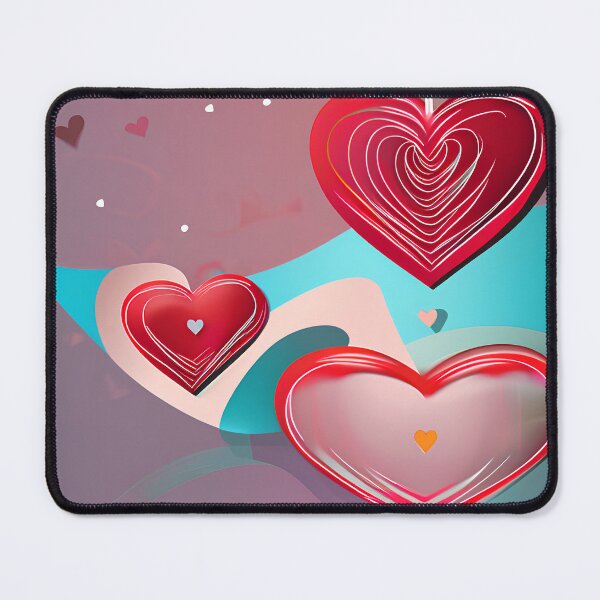 Item preview, Red Hearts on Pastel Background designed and sold by Petter01.