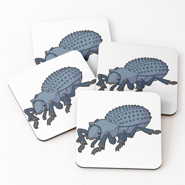 Item preview, Blue Death Feigning Beetle designed and sold by virtualbeetle.