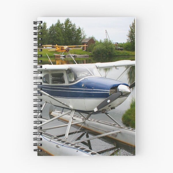 Item preview, White & navy float plane, Alaska designed and sold by FranWest.