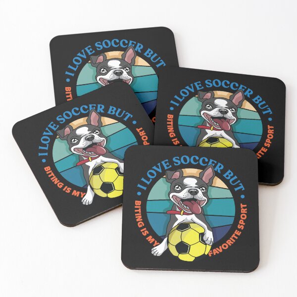 Item preview, Boston Terrier - Biting is my favorite sport designed and sold by spacedowl.
