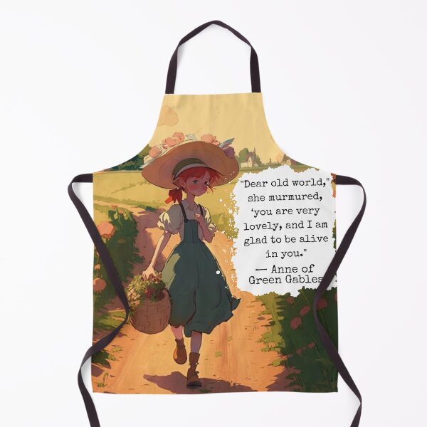 Item preview, Ann of Green Gables Dear Old World Book Quote  designed and sold by artemisxluna89.