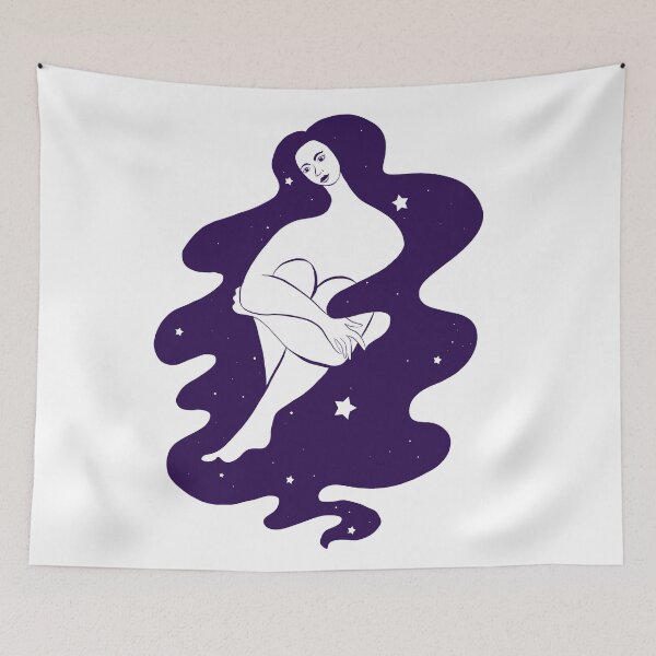 Item preview, Cosmic Girl designed and sold by ECMazurDesign.