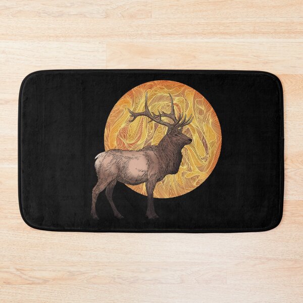 Item preview, Alce frente a la luna llena designed and sold by DaveDanchuk.
