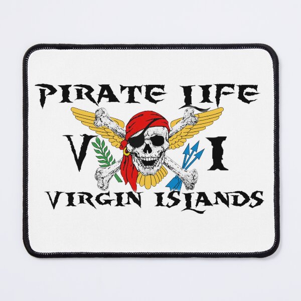 Item preview, Virgin Islands Pirate Flag designed and sold by marquet65.