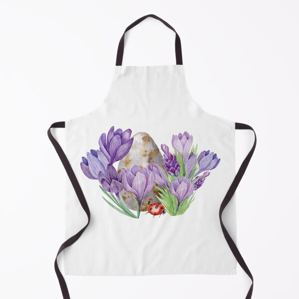 Item preview, Purple Crocus Flowers and Easter Egg designed and sold by silviaol.