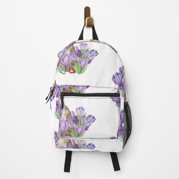 Item preview, Purple Crocus Flowers and Easter Egg designed and sold by silviaol.