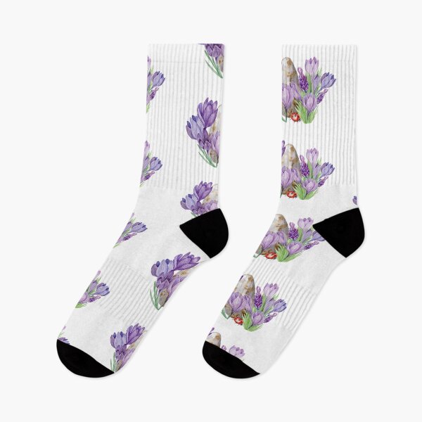 Item preview, Purple Crocus Flowers and Easter Egg designed and sold by silviaol.