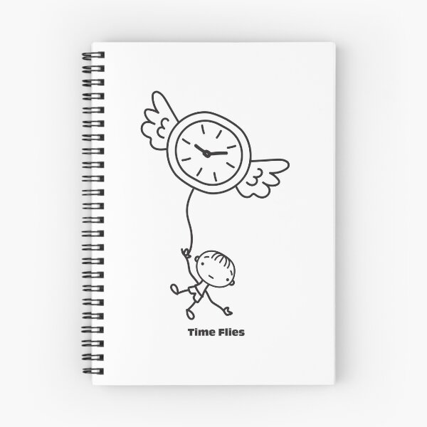 Item preview, Time Flies designed and sold by Helga Taylor.