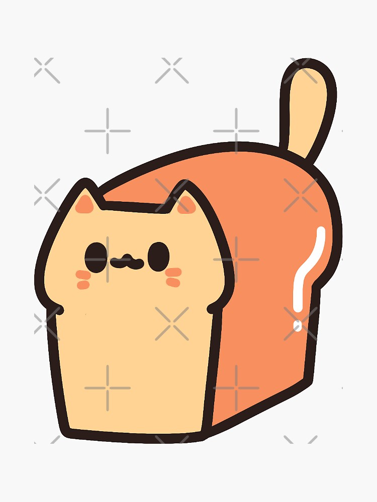 Cat Loaf' Sticker