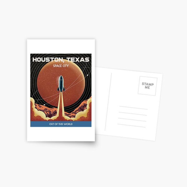 Item preview, Houston, TX, Space City, Out of this World! designed and sold by Wares-for-Wear.