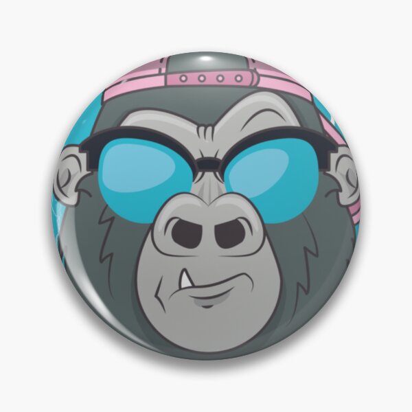 Item preview, Angry Gorilla Head   designed and sold by FAUNALS.